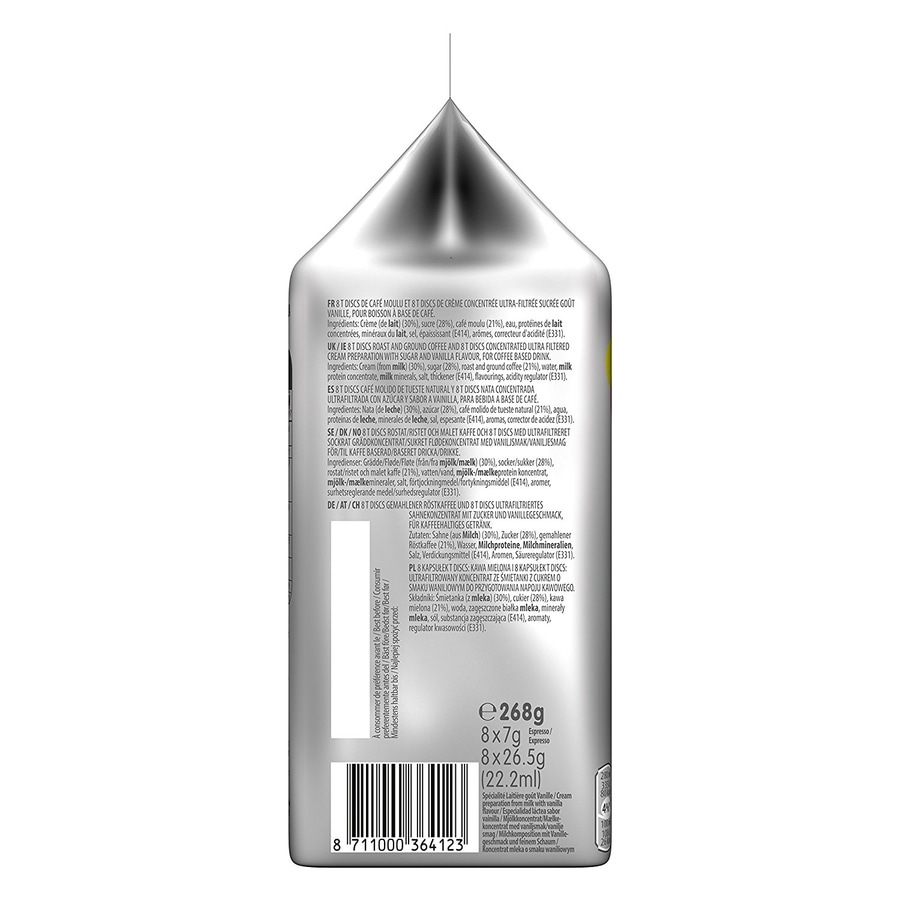 TASSIMO Kapseln Jacobs Latte Macchiato Vanilla T Discs 40 Getränke Kaffeekapseln