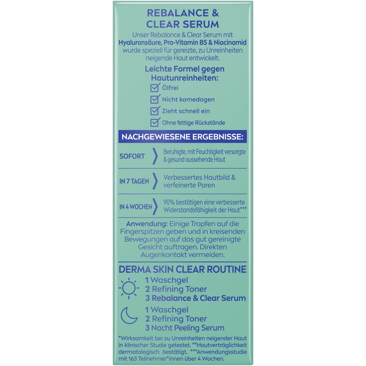 Rebalance & Clear Serum, Hautpflege, beruhigt, mit Feuchtigkeit versorgt, gesund