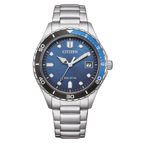 CITIZEN Armbanduhr AW1821-89L Solaruhr Eco-Drive Datumsanzeige 37mm B-Ware