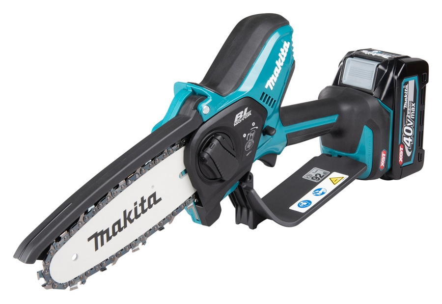 Makita Kettensäge mit 40V Akku und BL Motor
