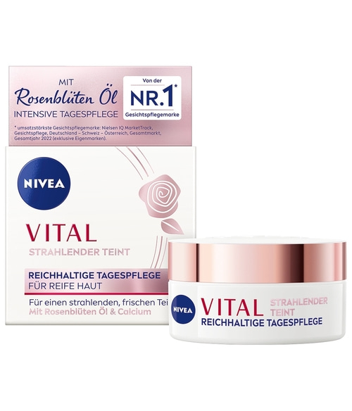 NIVEA VITAL Strahlender Teint Reichhaltige Tagespflege 50ml
