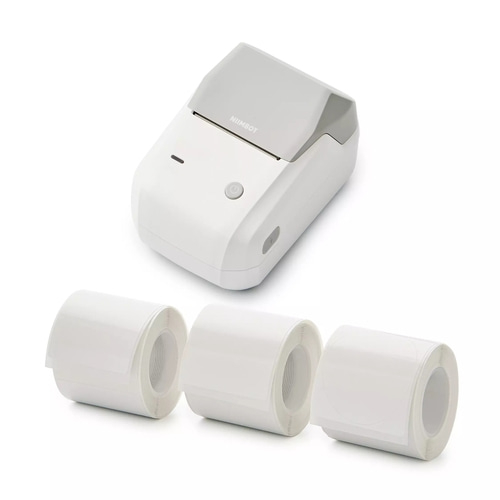 Betty Bossi Mobiler Etikettendrucker bis 5 cm Thermodrucker Bluetooth Akku USB-C
