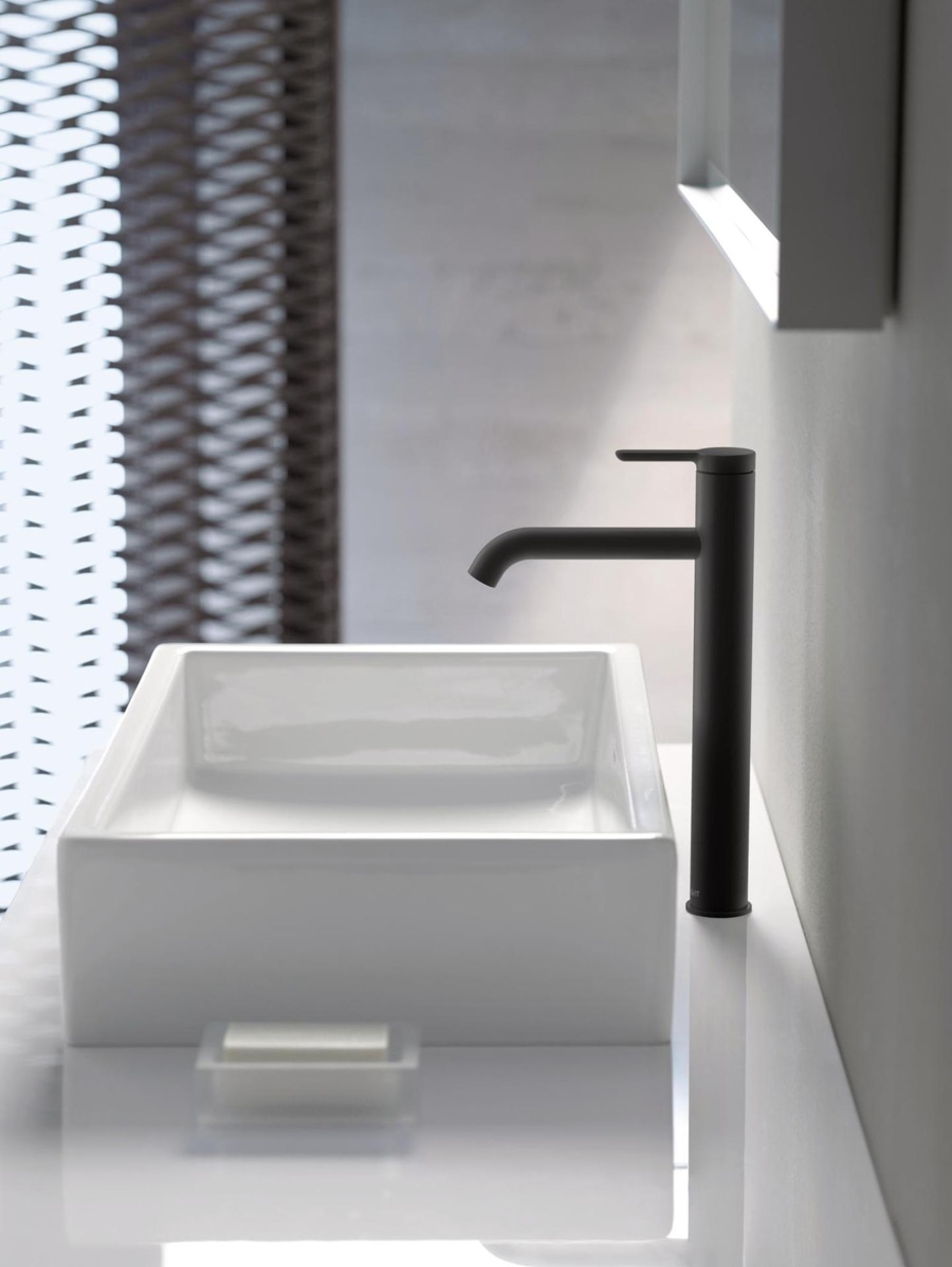 DURAVIT C.1 Waschtischmischer XL Einhandmischer Mischbatterie Wasserhahn Schwarz