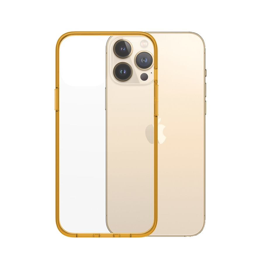 PanzerGlass™ ClearCaseColor Apple iPhone 13 Pro Max Handyhülle Case orange NEU