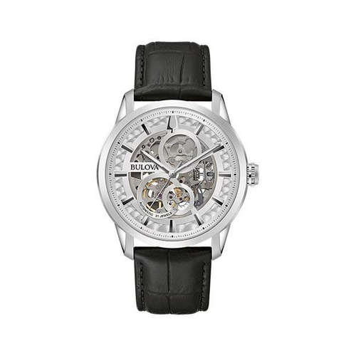 Bulova Herren Armbanduhr 96A266 Herrenuhr Automatikuhr Analog Edelstahl B-WARE
