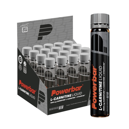POWERBAR L-Carnitine Liquid Black Line 1000 mg L-Carnitine Vitamin B6 20 x 25 ml