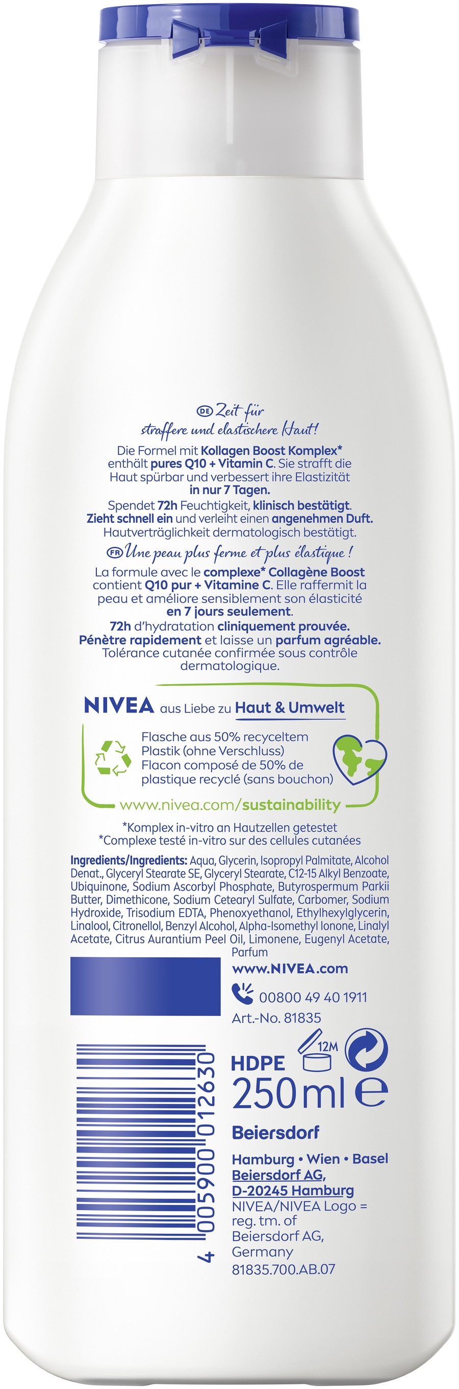 NIVEA Creme Soft & almond oil Pflegedusche 6 x 500 ml