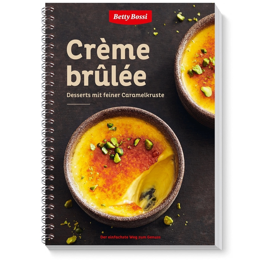 Kochbuch mit Crème brûlée, Betty Bossi, Desserts mit feiner Caramelkruste