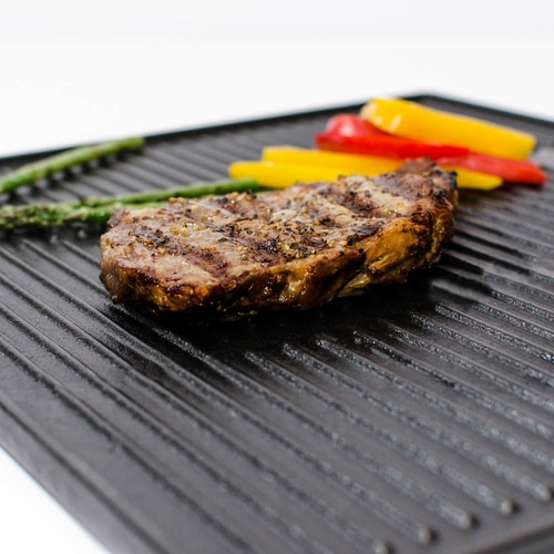 Char-Broil Universalgrillplatte Grill BBQ Zubehör Bratplatte Glatt Geriffelt