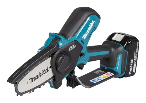 Makita Akku-Kettensäge, blau-schwarz, 18V, BL-Motor, Lithium-Ionen-Akku, Werkzeug