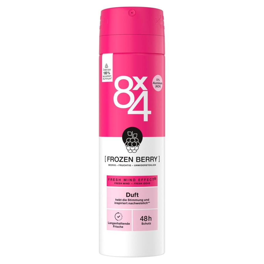 Deodorant-Spray mit 'Frozen Berry' Duft, 48h Schutz, recyceltem Aluminium