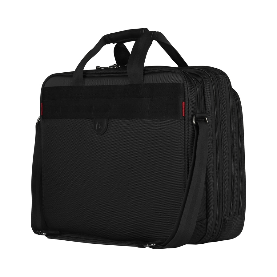 WENGER Laptop-Tasche Legacy 17" mit drei Fächern Tasche Schwarz-Grau 19 L