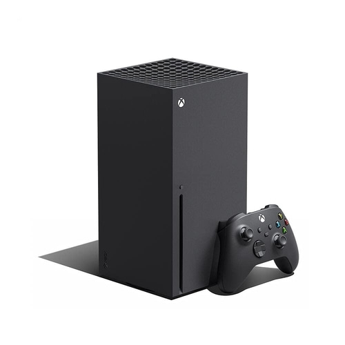 Xbox Series X Konsole mit Controller, schwarz, Gaming-Konsole