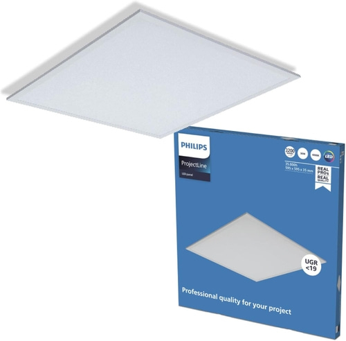 PHILIPS Einbau- und Einlege-Panelleuchte LED Deckenlampe Bürolampe quadratisch