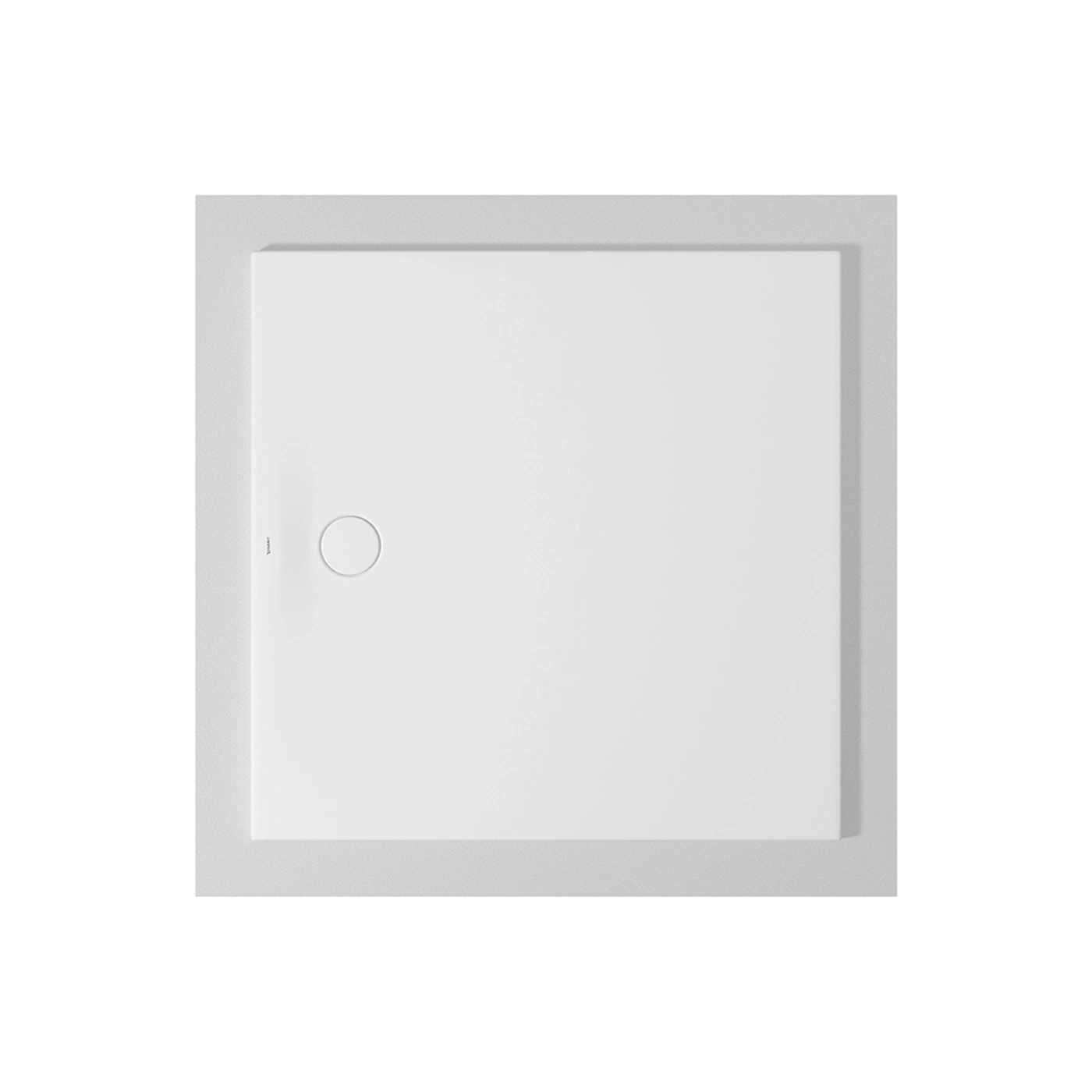 DURAVIT Bodenbündige Duschwanne Tempano 1200 x 1200 mm Rechteck Weiß