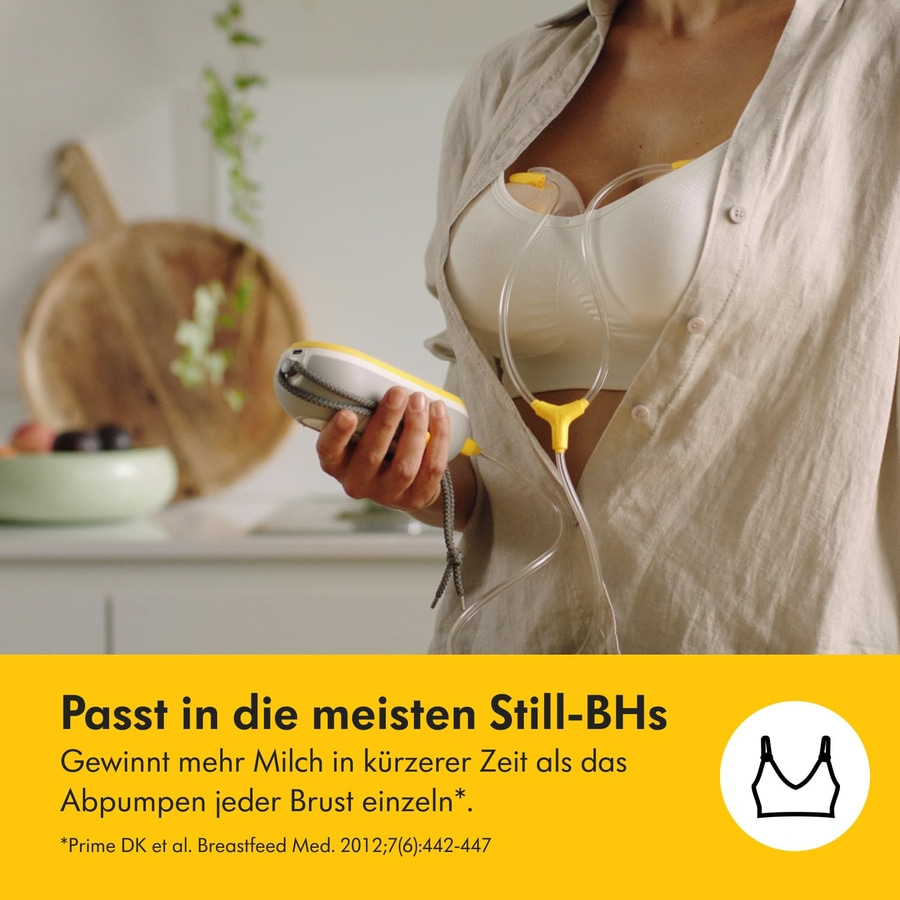 MEDELA Elektrische Doppel-Milchpumpe Freestyle™ + 1 Doppelpumpset GRATIS