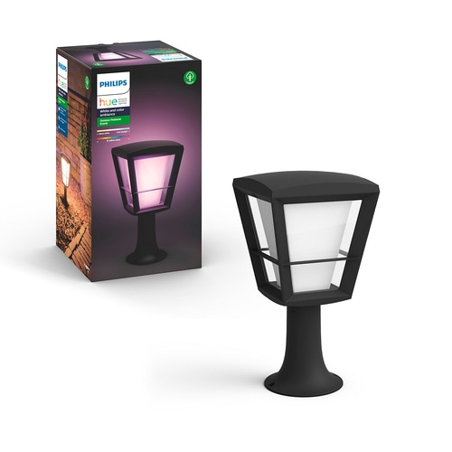 PHILIPS Hue Econic Sockelleuchte 17441/30/P7 LED Außenleuchte Mio Farben 15W