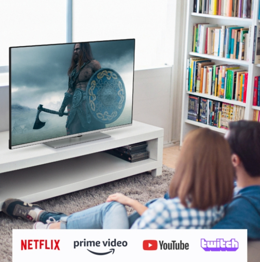 PANASONIC Fernseher 43 Zoll 4K Ultra HD LED Smart TV TX-43MXT686 Dolby Atmos