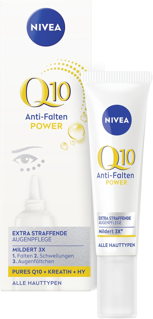 NIVEA Anti-Age Q10 Anti-Falten POWER Extra Straffende Augenpflege 15 ml