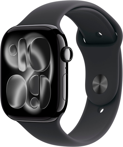 APPLE Watch Series 11 46mm Aluminium Jet Black Sport Band Black M/L B-Ware