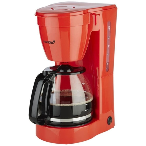 KORONA Kaffeemaschine Basic 10115 Filterkaffeemaschine 1,5 Liter 800W rot NEU