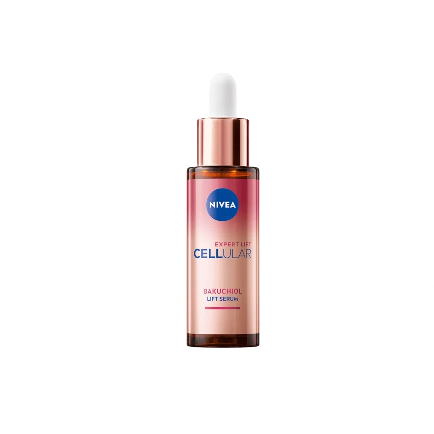 NIVEA Expert Lift Cellular Bakuchiol Lift Serum Flasche mit Pipette