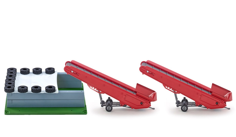SIKU Elektrisches Förderband 2466 batteriebetrieben 1:32 SIKU FARMER Modell