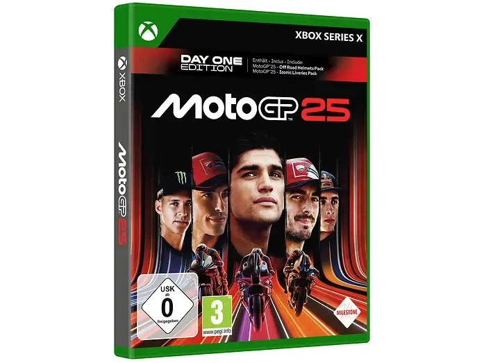 Cover von MotoGP 25 Day One Edition für Xbox Series X