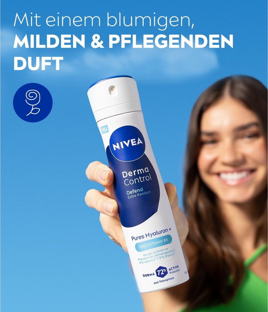 Nivea Deo mit blumigem Duft