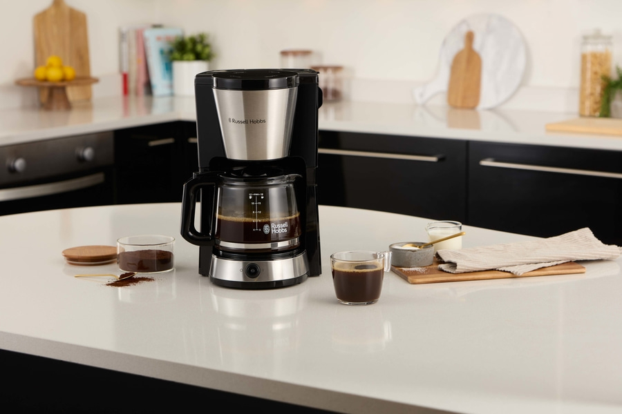 RUSSELL HOBBS Filter-Kaffeemaschine Heaton 27400-56 1,25L Glasskanne 10 Tassen