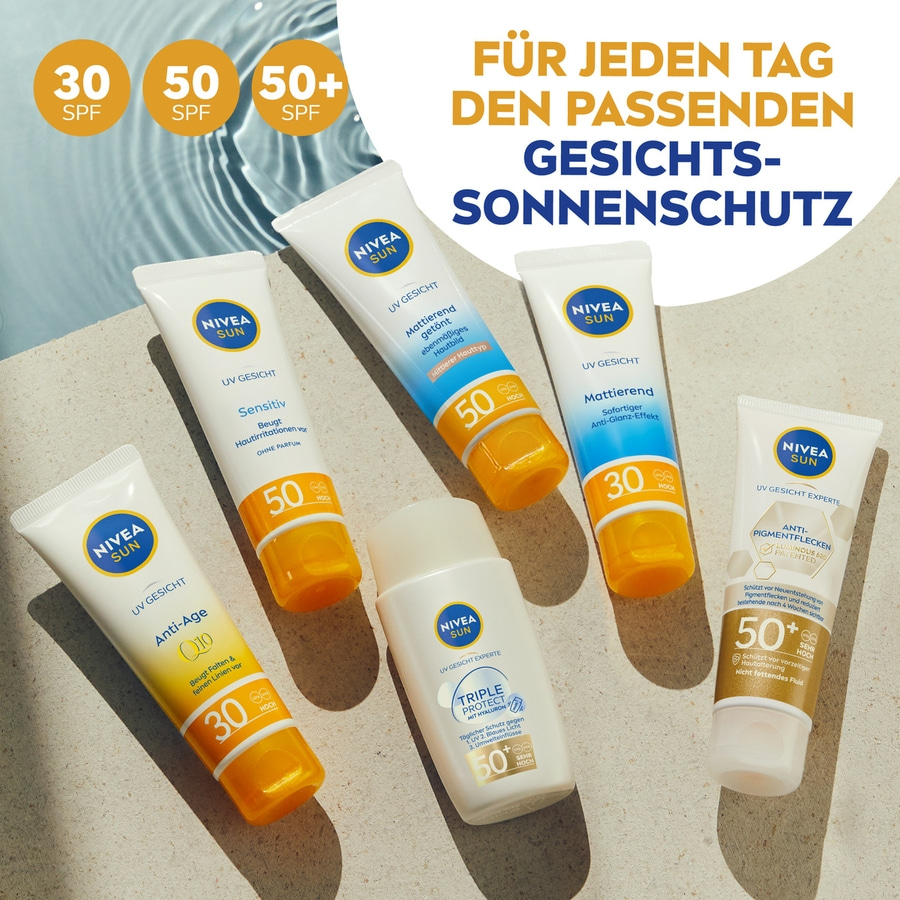 NIVEA SUN UV Face W630 Anti-Pigmentflecken Sonnenschutz LSF 50+ 40ml