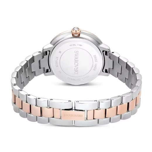 SWAROVSKI Matrix 5715028 Damenuhr Armbanduhr 30mm Quarz Edelstahl Bicolor B-WARE