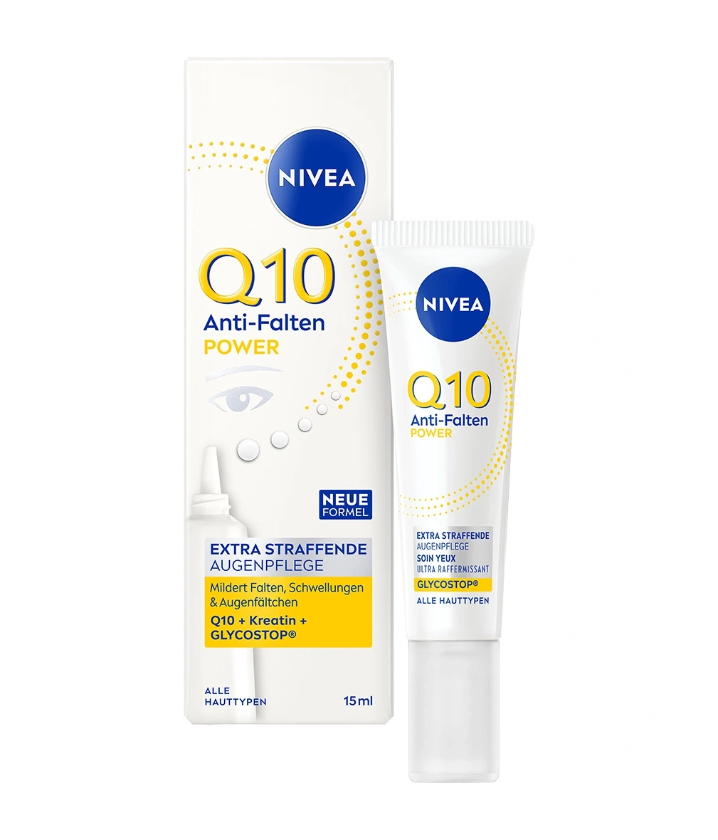 Nivea Q10 Anti-Falten Power Augenpflege mit Q10 und Glycostop