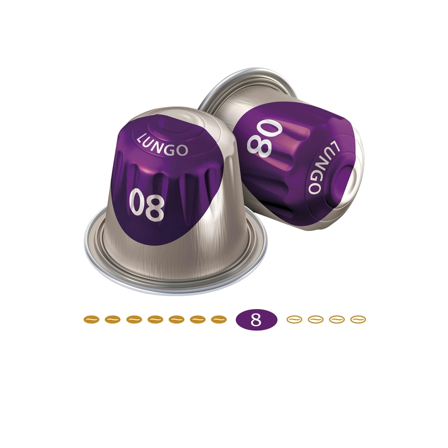 JACOBS Kapseln Lungo 8 Intenso 10x 20 = 200 Nespresso®* kompatibel
