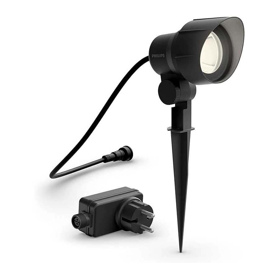 PHILIPS Outdoor Außenspot 1er Starter Set 6W IP44 Gartenleuchten Wegeleuchte NEU