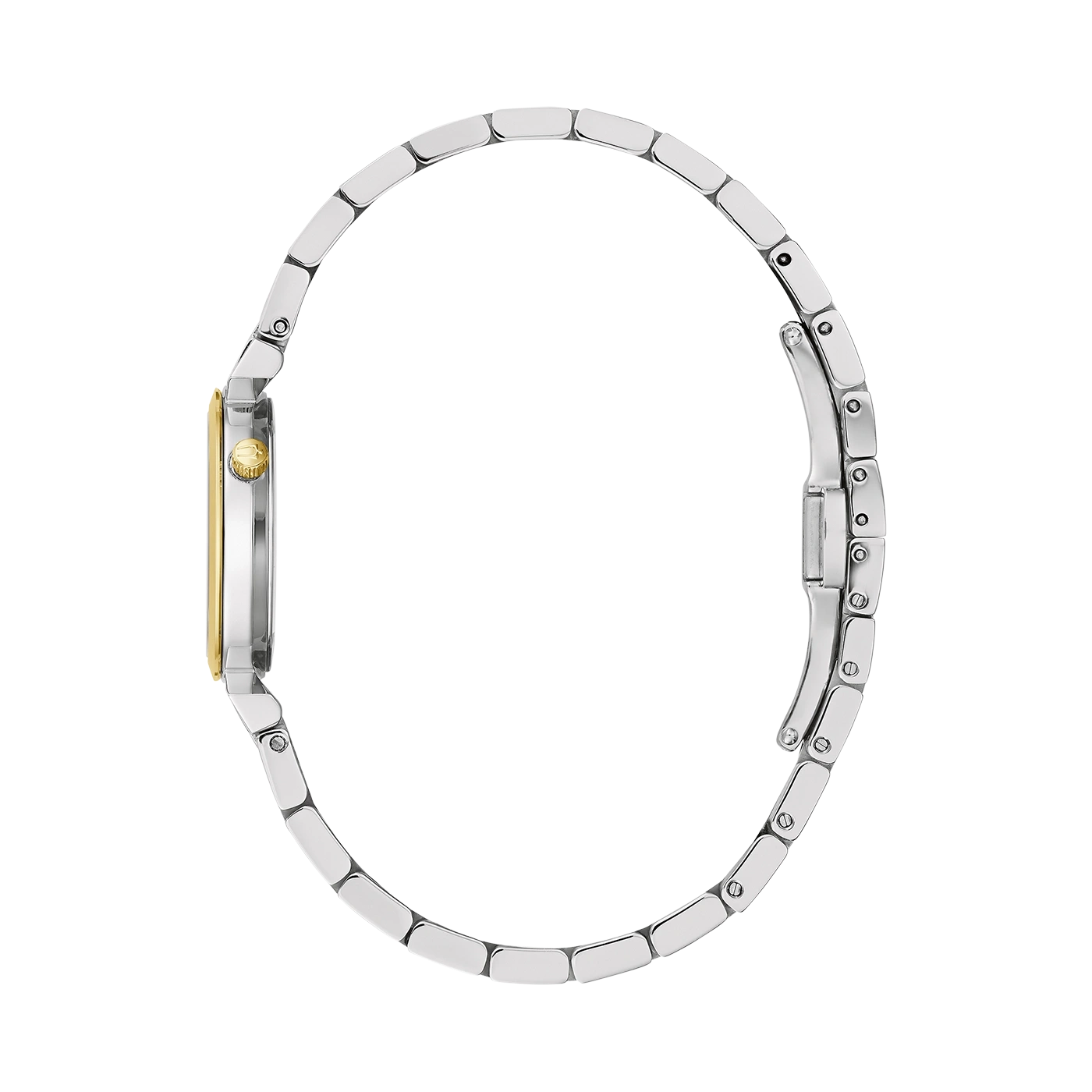 Bulova 98P202 Armbanduhr Damenuhr 24 mm Edelstahl Saphirglas Faltschließe B-Ware
