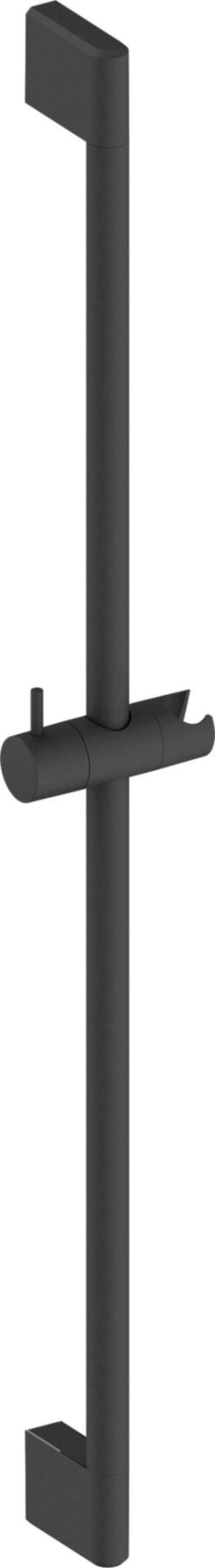 DURAVIT Brausestange 700 mm Duschstange Brausehalter Schwarz NEU