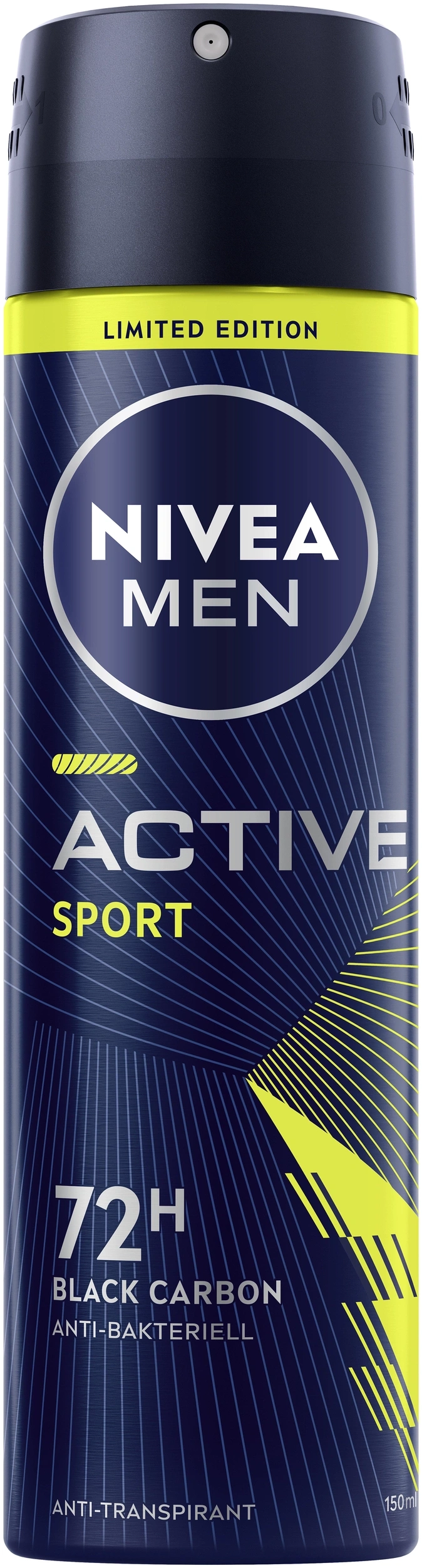 NIVEA MEN Deodorant Active Sport Limited Edition Deo Spray 6 x 150 ml