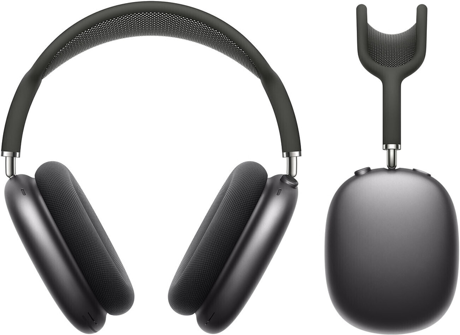 APPLE AirPods Max Bluetooth Kopfhörer mit Mikrofon Kopfbügel spacegrau B-Ware