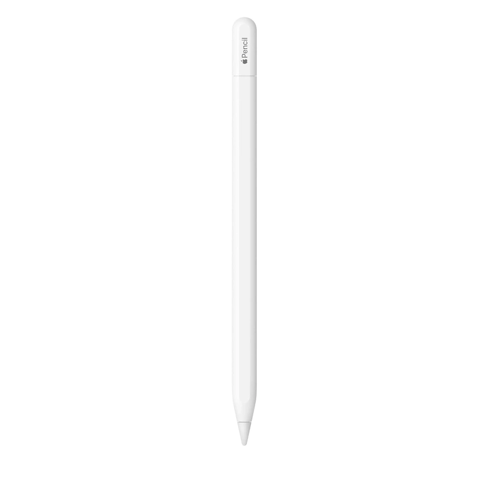 Ein weißer Apple Pencil mit dem Schriftzug "Pencil"