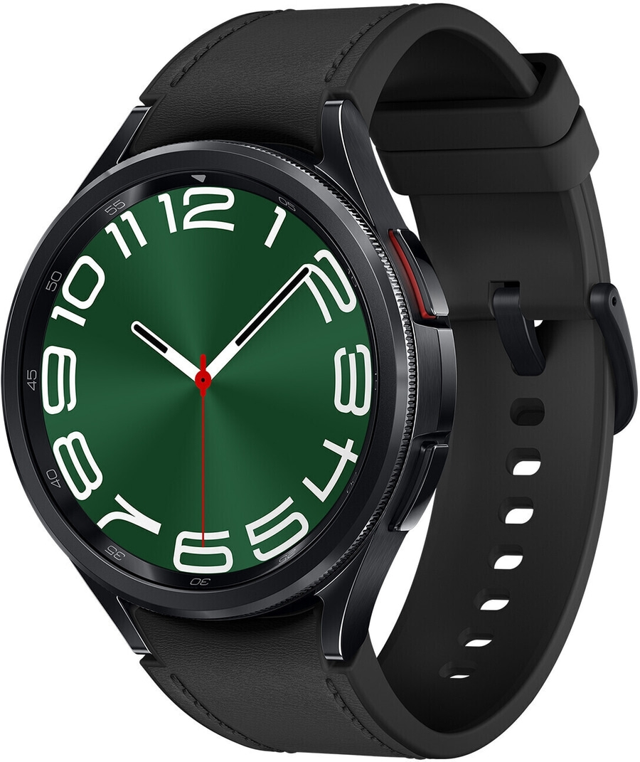SAMSUNG Galaxy Watch 6 Classic Smartwatch 47 mm GPS OLED Display schwarz B-Ware