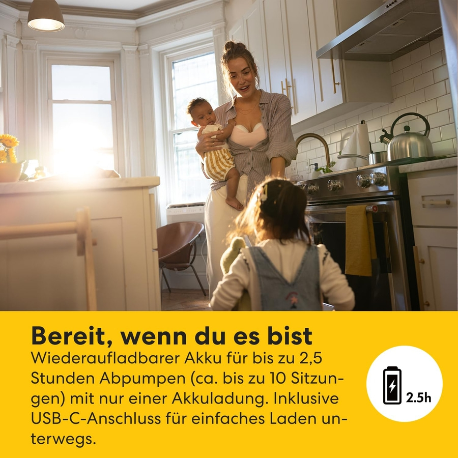MEDELA Motion InBra tragbare elektrische Milchpumpe tragbar