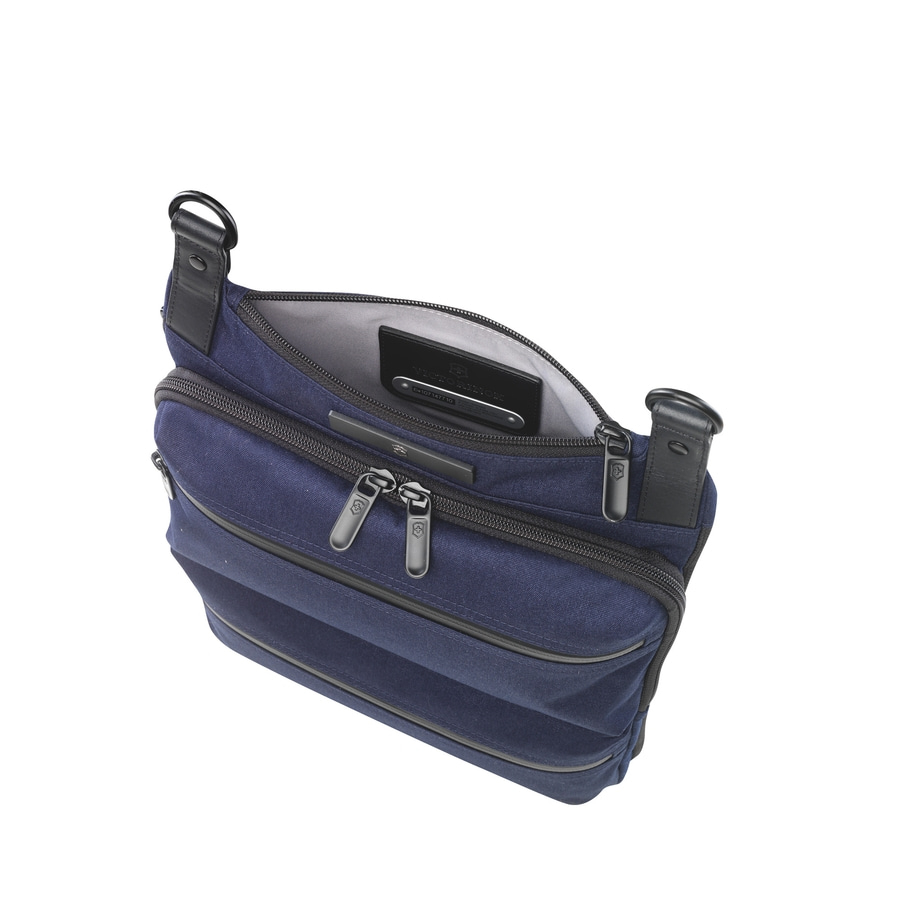 Victorinox Architecture Urban Umhängetasche Polyester Softshell Blau
