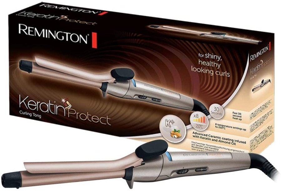 REMINGTON Lockenstab Keratin Protect Ci5318 19mm 8 Temperaturen bis 210°C