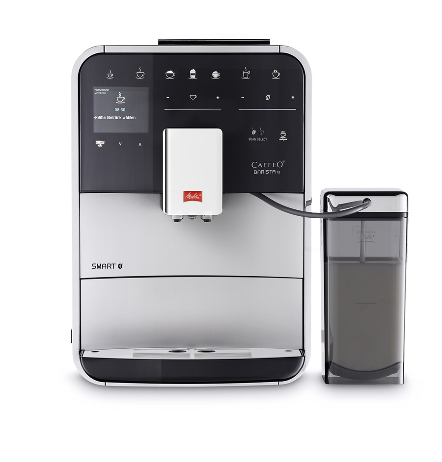 MELITTA Kaffeevollautomat Barista TS Smart F85/0-101 Espressomaschine Silber