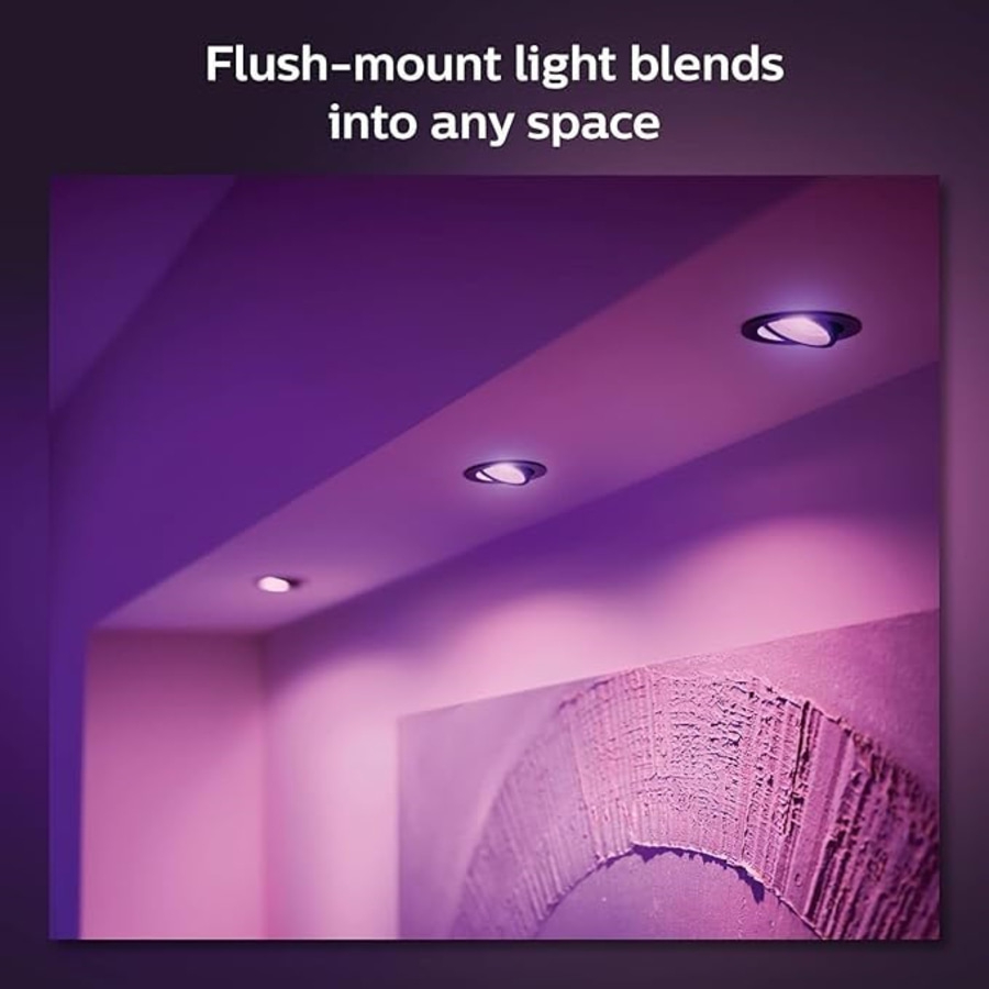 PHILIPS Hue Centura Einbauspot 3er-Set Smart LED Leuchte Deckenstrahler B-Ware