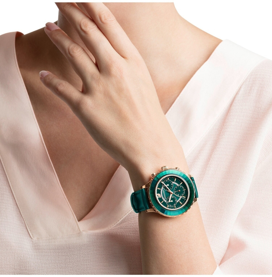 SWAROVSKI 5452498 Damenarmbanduhr Chronograph 39 mm