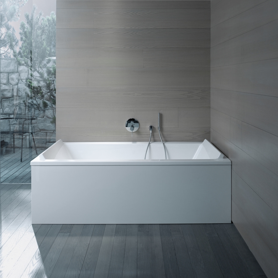 DURAVIT Badewannen Starck 1900x900 mm Badewanne rechteckig Ablauf Mitte weiß