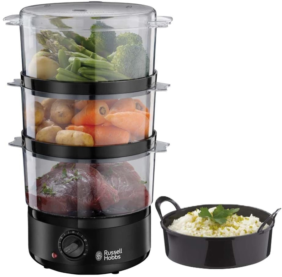 RUSSELL HOBBS 26530-56/RH Compact Steamer matt 7 Liter schwarz