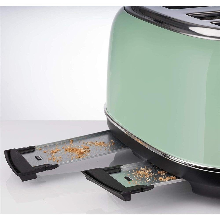 KORONA 4 Scheiben Toaster 21675 Analoge Anzeige 2 separate Röstbereiche NEU